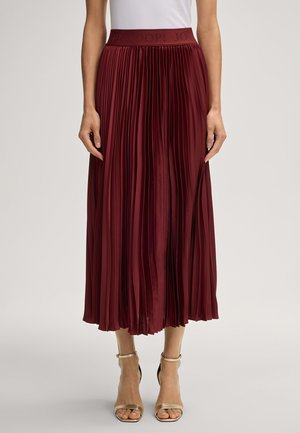 SALMA - Voltidega seelik - dark red