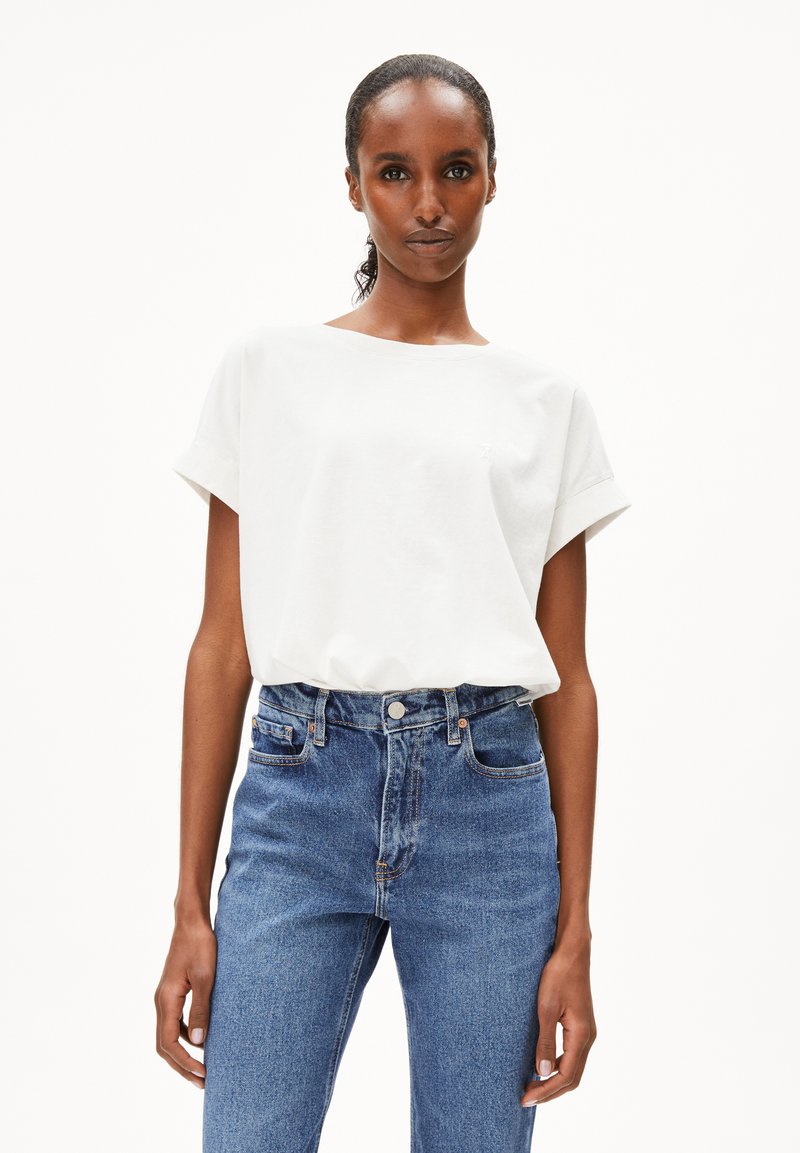ARMEDANGELS IDAARA - T-shirt basic - white