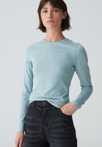 OPUS SMILLA ROS - Langarmshirt - glacier blue