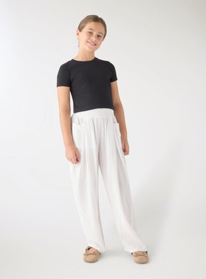 Terranova, PANTALONE LUNGO TINTA UNITA - Pantaloni - bianco ottico