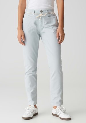 MID RISE ANKLE BOYFRIEND FIT - Slim fit jeans - oxford blue