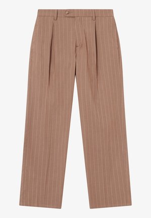 STRIPED TROUSERS UNISEX - Stoffhose - carafe