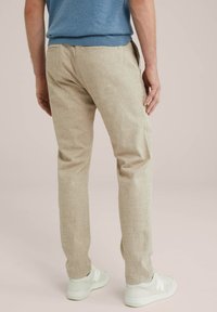 WE Fashion THE TEXTURED - Chinos - beige