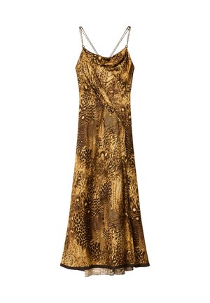 AllSaints, CLAIRE MAXI DRESS - Jurk - gold-coloured