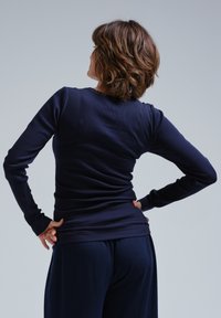 Seamless Basic ALLURE - Top dugih rukava - night sky