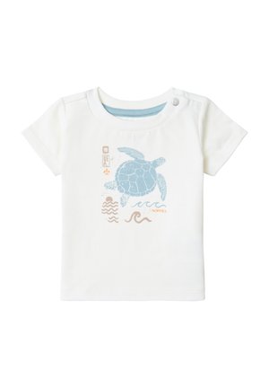 BUNA - T-shirt con stampa - whisper white