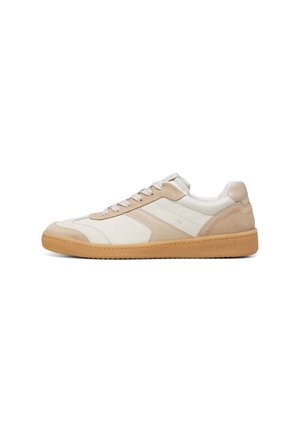 Marc O'Polo COURT - Trainers - white cotton light dusty sand
