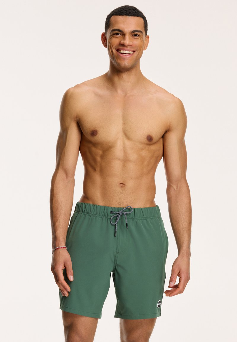 Shiwi - STRETCH MIKE - Shorts da mare - cilantro green, Ingrandire