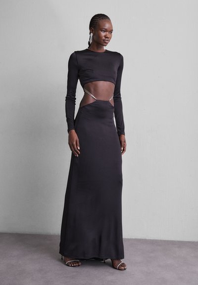 Et Ochs LUISA LOW RISE CHAIN GOWN - Occasion wear - black