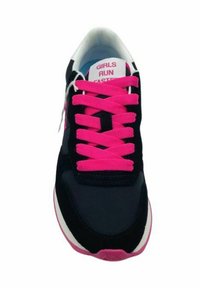 Sun68 ALLY SOLID - Sneakers basse - nero fucsia
