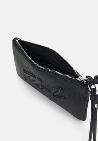 KARL LAGERFELD SKUARE SHOULDER POUCH GRAINY - Pochette - black