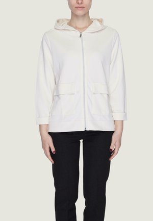 Street One Sudadera con cremallera - weiß