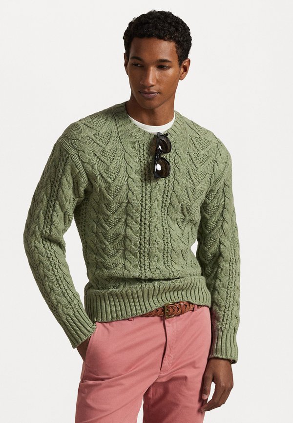 COTTON-BLEND FISHERMAN'S JUMPER - Jumper