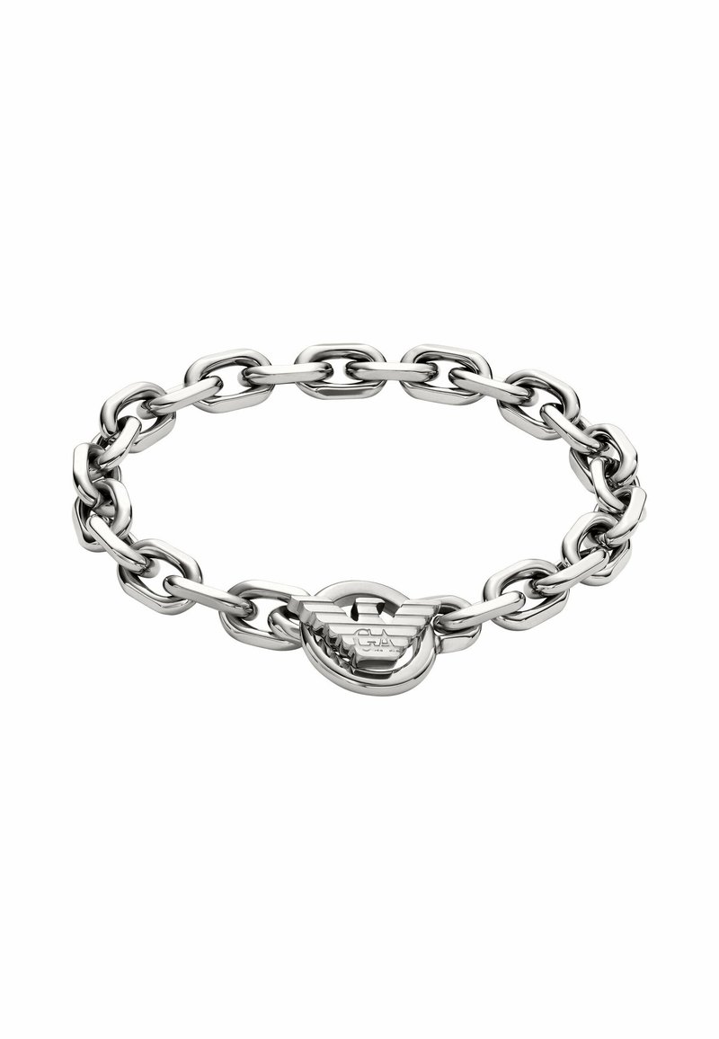 Emporio Armani EAGLE LOGO - Brăţară - silver-coloured