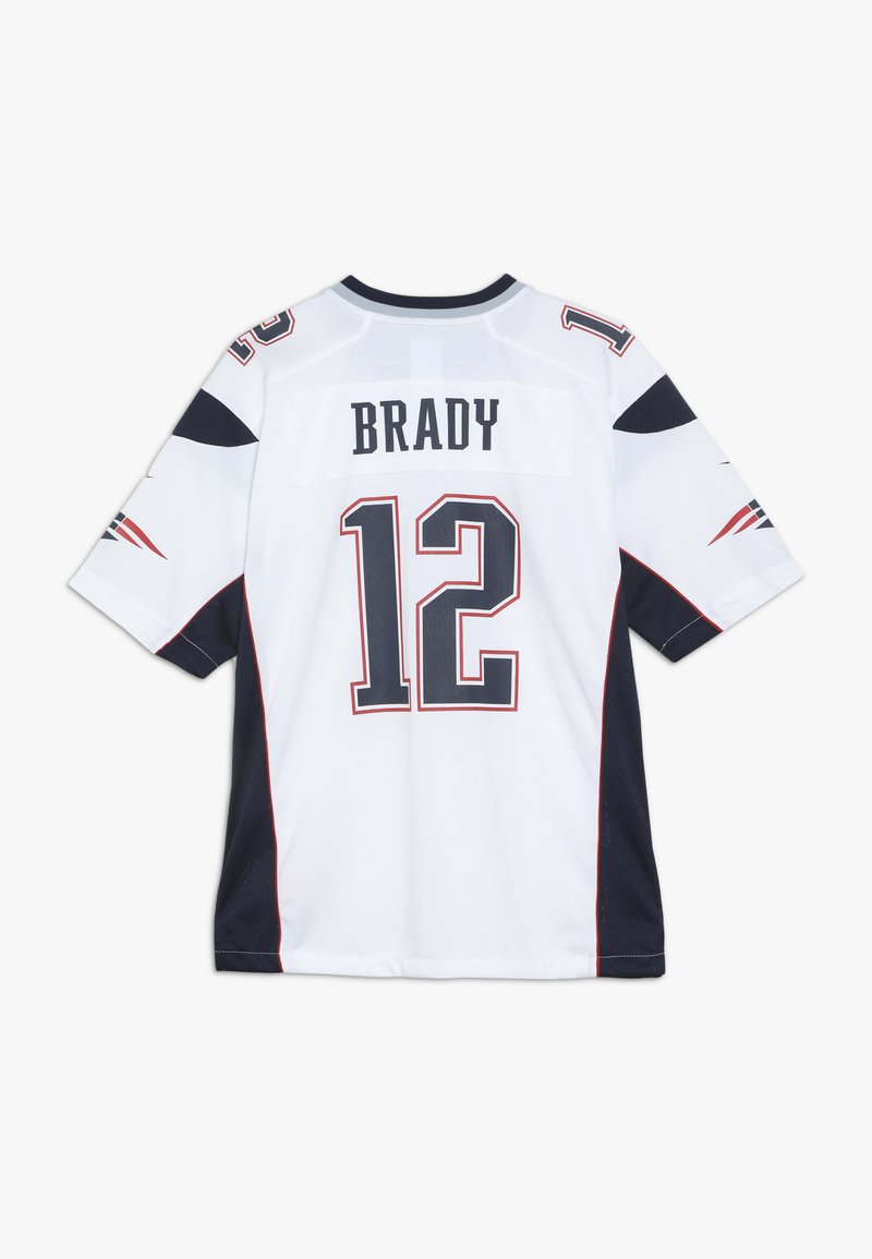 Usual Clasificar Prisión Nike Performance NFL NEW ENGLAND PATRIOTS BRADY - Camiseta estampada - white/blanco - Zalando.es Usual Clasificar Prisión Nike Performance NFL NEW ENGLAND PATRIOTS BRADY - Camiseta estampada - white/blanco - Zalando.es