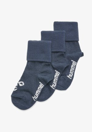 Hummel SORA 3-PACK UNISEX niebieski denim