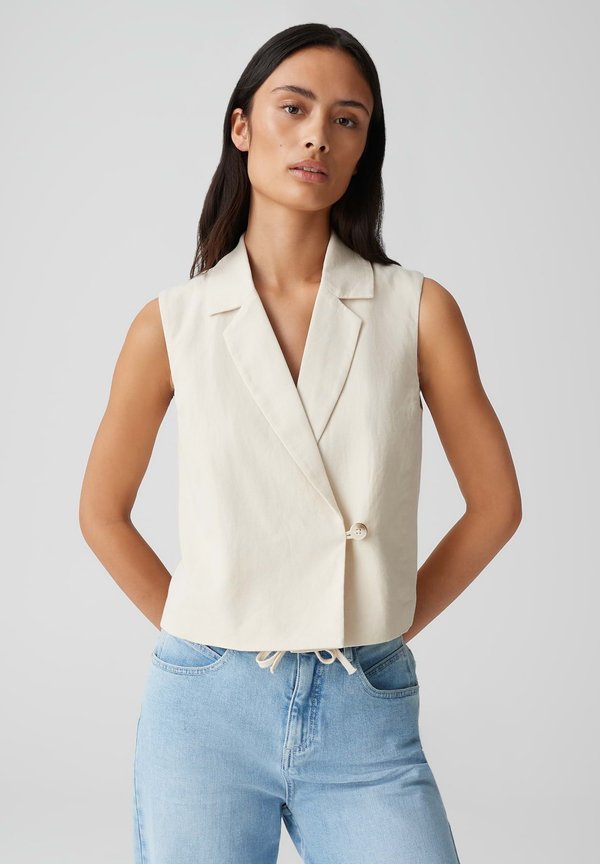 REGULAR FIT - Weste - natural glaze