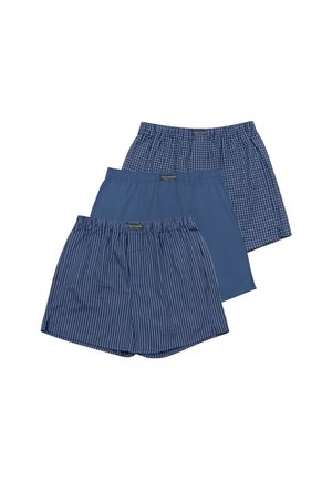 Normani 3 STÜCK HERREN WEB BOXERSHORTS PACK - Weite Boxershorts - navy