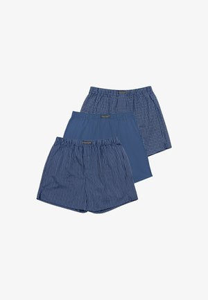 Normani 3 STÜCK HERREN WEB BOXERSHORTS PACK - Weite Boxershorts - navy