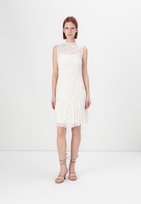 Vero Moda - VMLISA SHORT DRESS - Cocktailkjole / festkjole - antique white Miniaturebillede 1