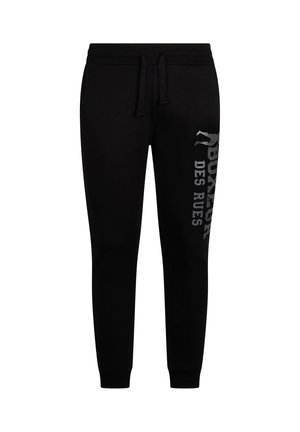 Boxeur Des Rues, BOXEUR DES RUES JOGGINGHOSE SLIM FIT WITH LOGO - Tracksuit bottoms - black-light grey