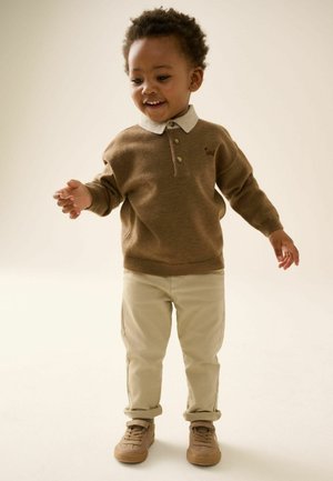 Next, Jumper - tan brown