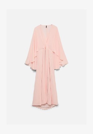 Vero Moda, VMELLIANA CAPE PLISSE ANKLE DRESS - Robe de cocktail - veiled rose