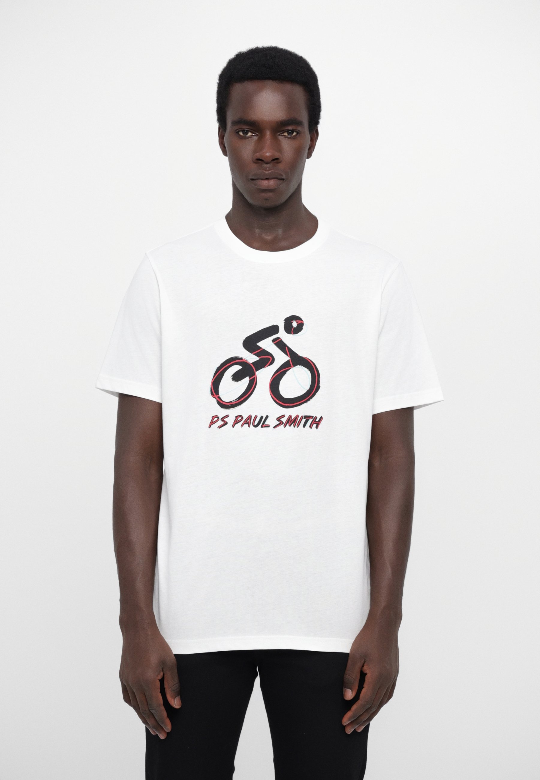 【関税込み】PS by Paul Smith ホワイト Bike Tシャツ PS Paul Smith BIKE - Print T-shirt - white - Zalando.co.uk