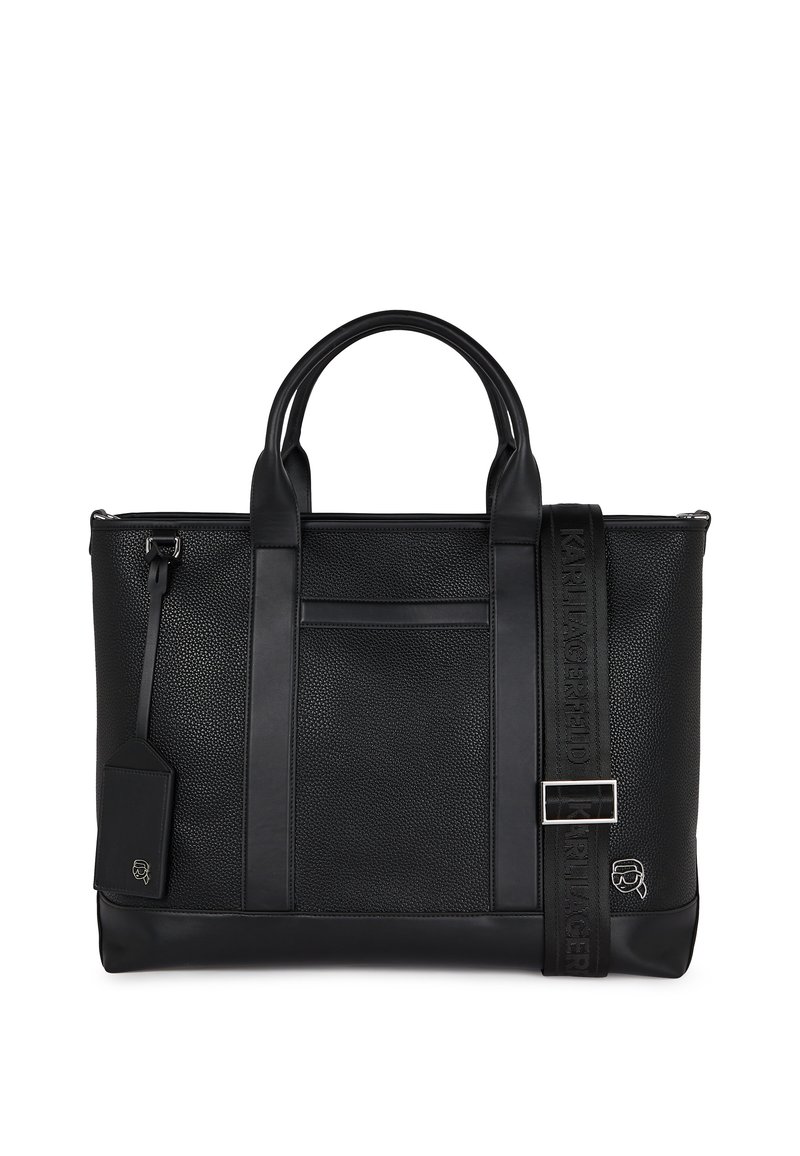 KARL LAGERFELD IKON OUTLINE - Kandekott - black/must - Zalando.ee