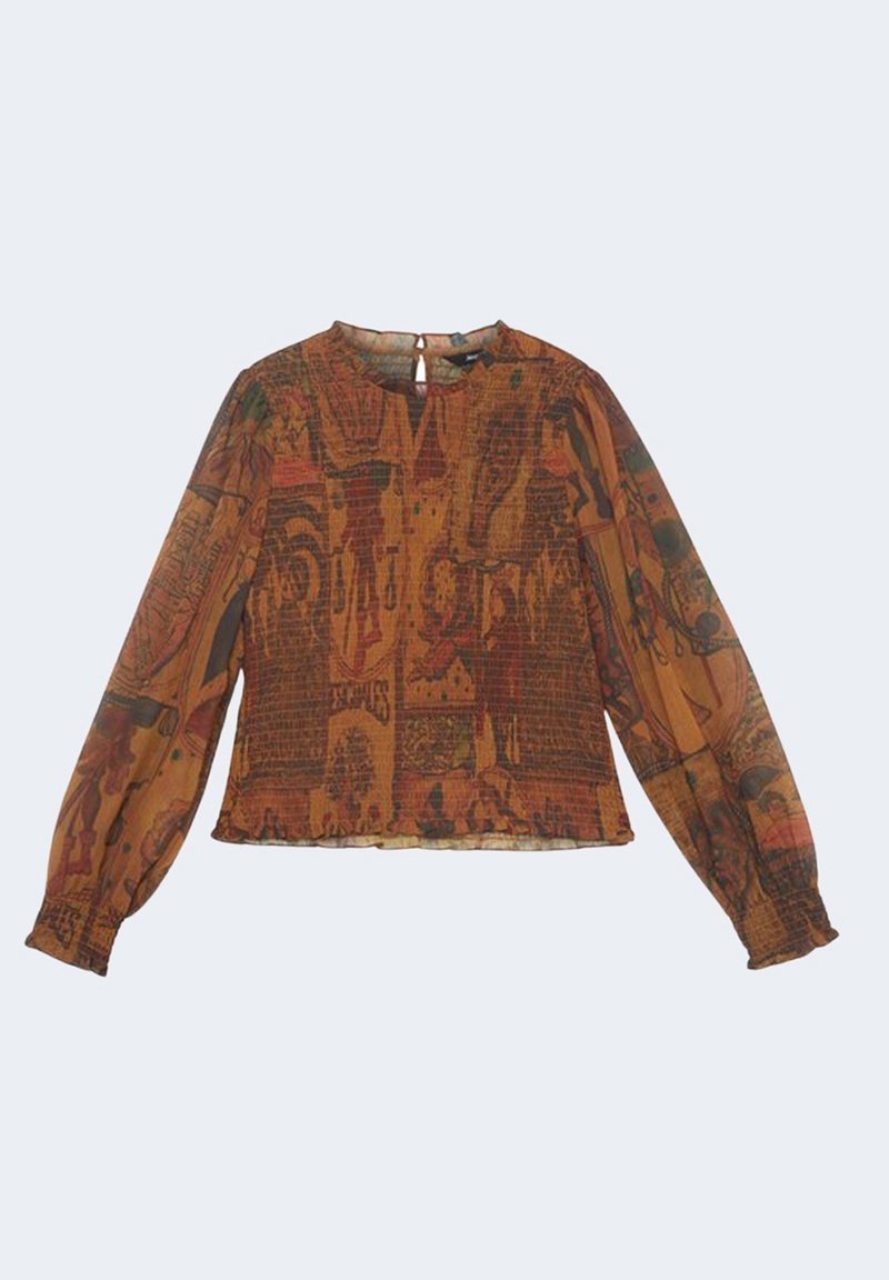 Desigual Longsleeve bruin