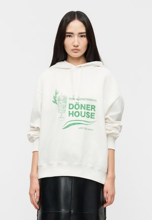 DÖNER HOUSE - Φούτερ με κουκούλα - off-white