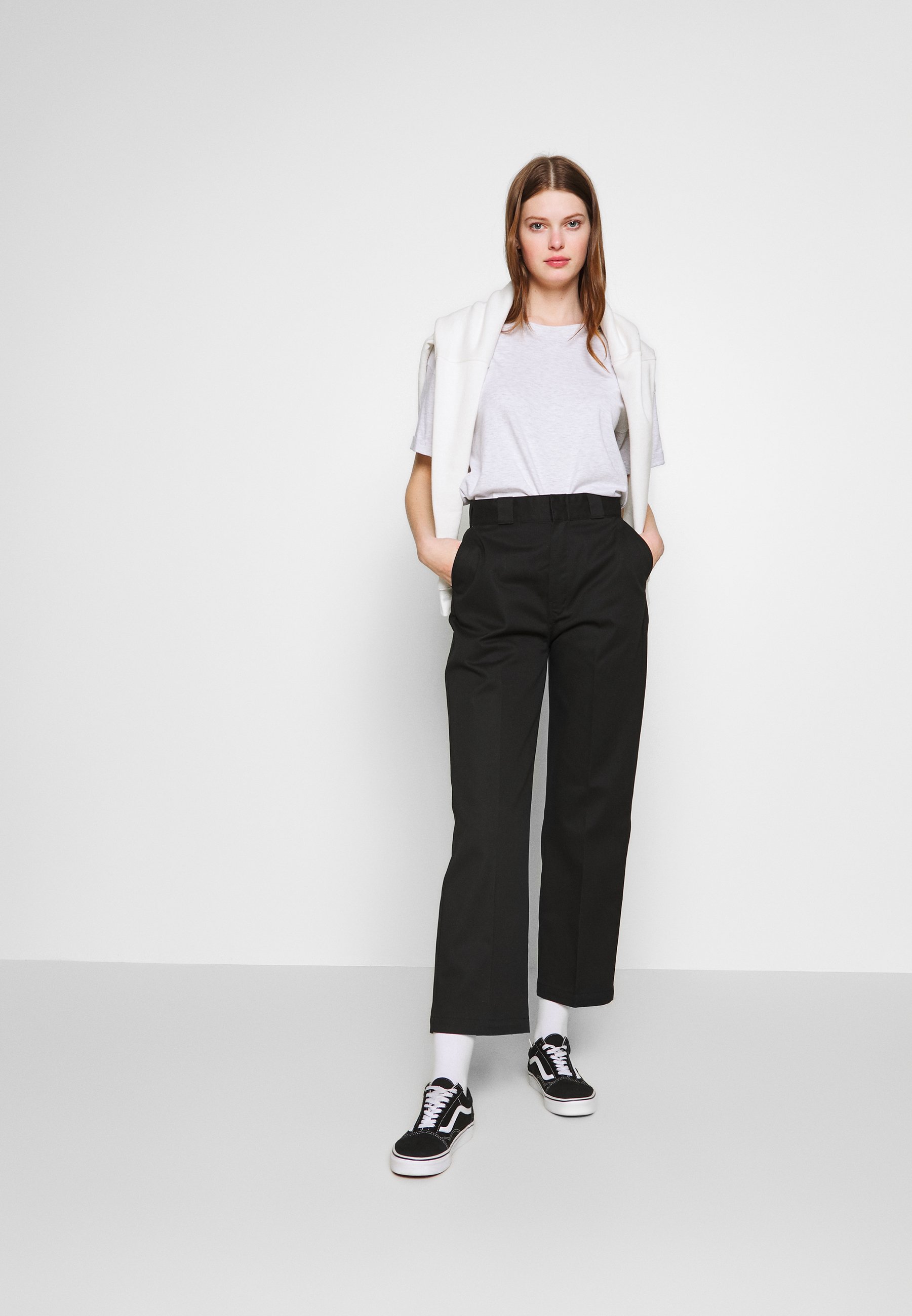 Dickies ELIZAVILLE - Pantaloni - black/nero - Zalando.it