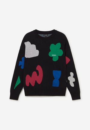 Kaotiko, BREEZE SWEATER - Пуловер - black