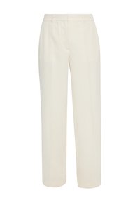 s.Oliver BLACK LABEL WIDE LEG - Broek - natur