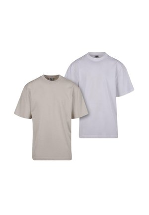 Urban Classics, TEE 2-PACK - Základné tričko - cloud white