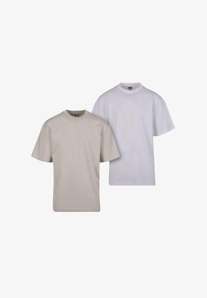 Urban Classics, TEE 2-PACK - Lihtne T-särk - cloud white