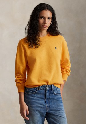FLEECE CREWNECK - Melegítőfelső - yellow