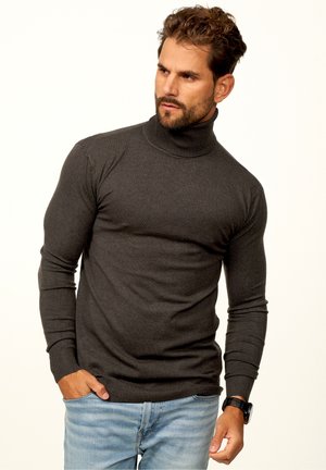 ROLLKRAGENPULLOVER - Strickpullover - anthrazit