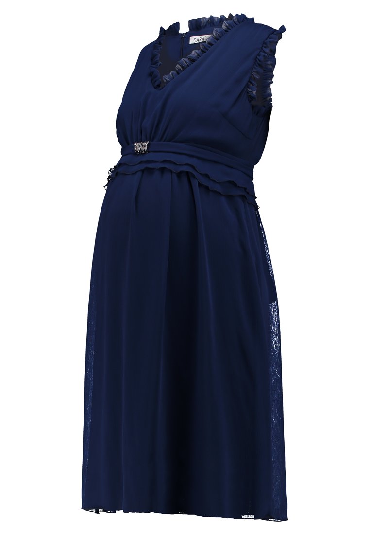 Sara’ Jurk donkerblauw