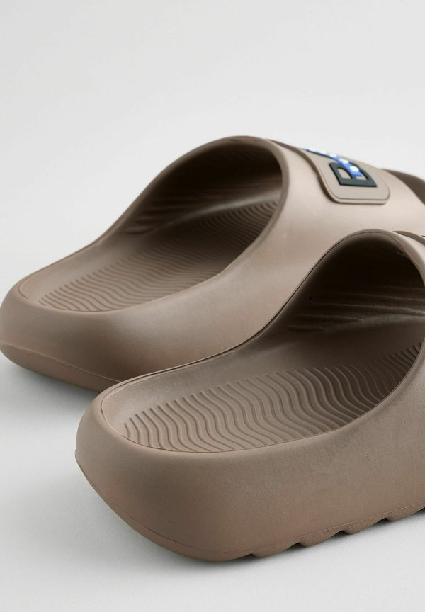 REGULAR FIT – Badesandale – stone