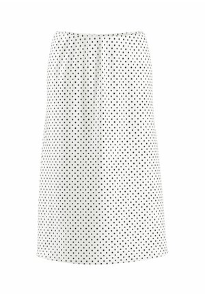 HYPEDROP, MIDI SKIRT HDNAOKO MW - A-snit nederdel - cloud dancer