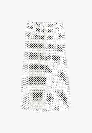 HYPEDROP, MIDI SKIRT HDNAOKO MW - A-snit nederdel - cloud dancer