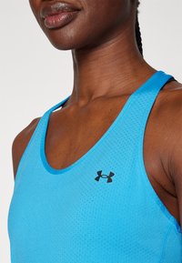 Under Armour TECH RACER  - Felső - viral blue/black