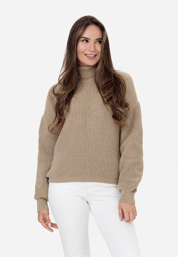 Strickpullover - beige