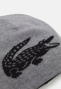 Lacoste UNISEX - Megzta kepurė - heather agate/black