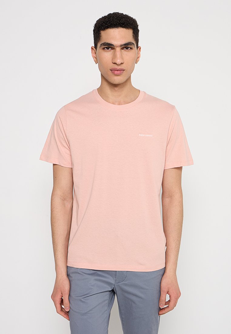 Pepe Jeans T-shirt basic roze