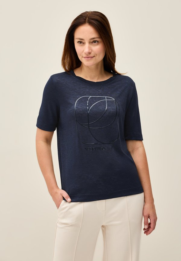 MIT TONALEM  - Bluse - blau