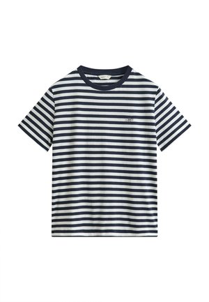 GANT, STRIPED SHIELD - T-Shirt print - evening blue