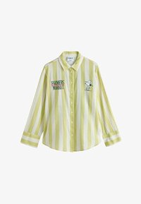 Non sélectionné, snoopy graphic green stripe