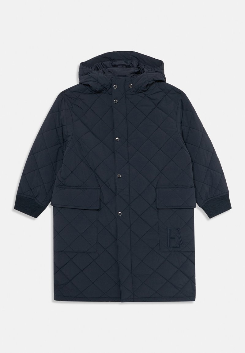 Emporio Armani Wintermantel donkerblauw Emporio Armani Wintermantel donkerblauw